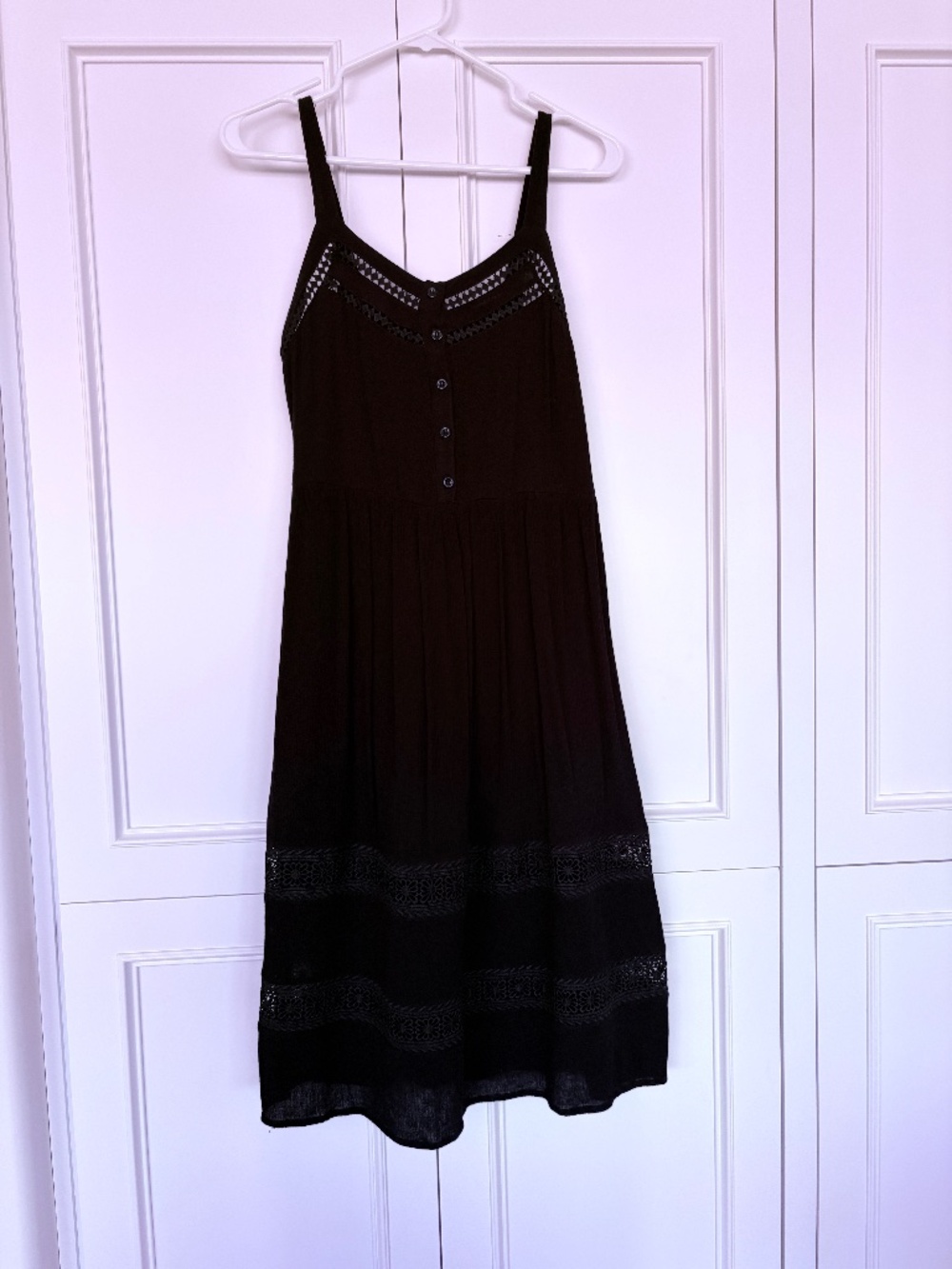 JustFab Black Summer Party dress